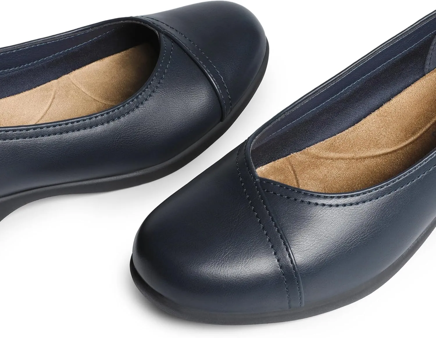 DREAM PAIRS Womens Ballet Flats, Comfortable Slip On Business Office Dress Shoes for Women Dressy and Work with 3D Molded Insole