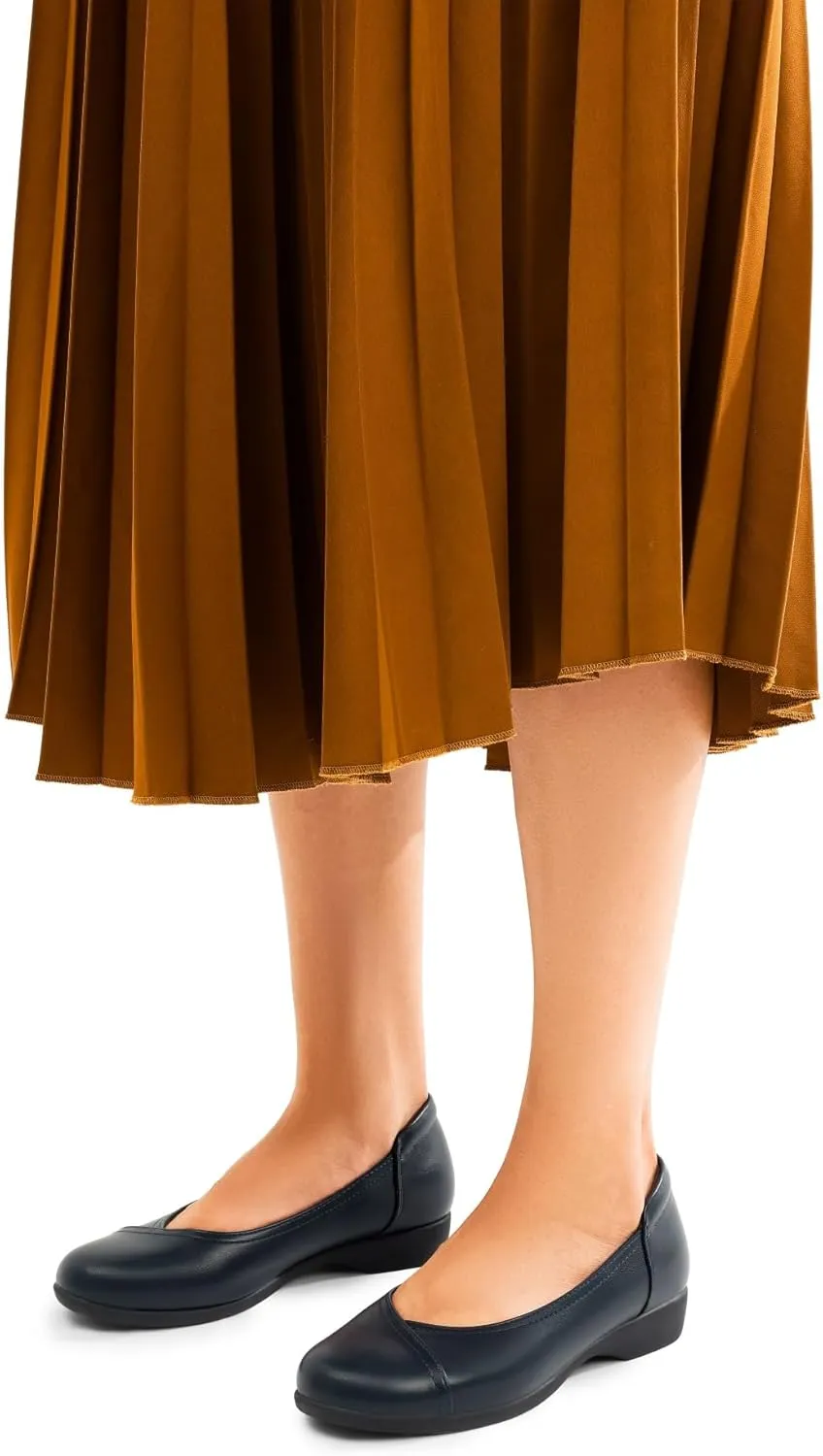 DREAM PAIRS Womens Ballet Flats, Comfortable Slip On Business Office Dress Shoes for Women Dressy and Work with 3D Molded Insole