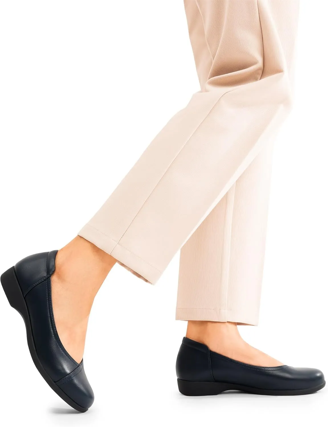DREAM PAIRS Womens Ballet Flats, Comfortable Slip On Business Office Dress Shoes for Women Dressy and Work with 3D Molded Insole