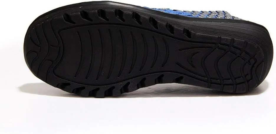 EnllerviiD Women's Wedge Mary Jane Sandals