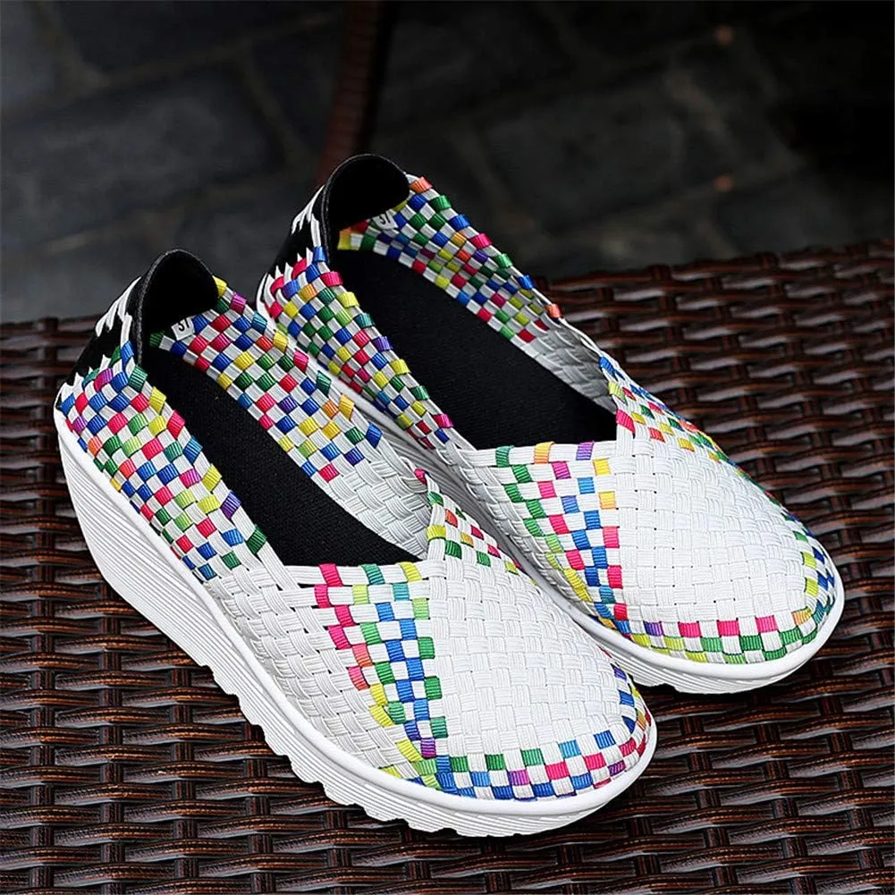 EnllerviiD Women's Wedge Mary Jane Sandals