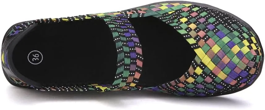 EnllerviiD Women's Wedge Mary Jane Sandals