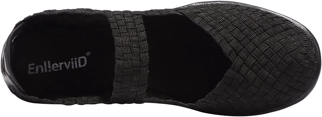 EnllerviiD Women's Wedge Mary Jane Sandals