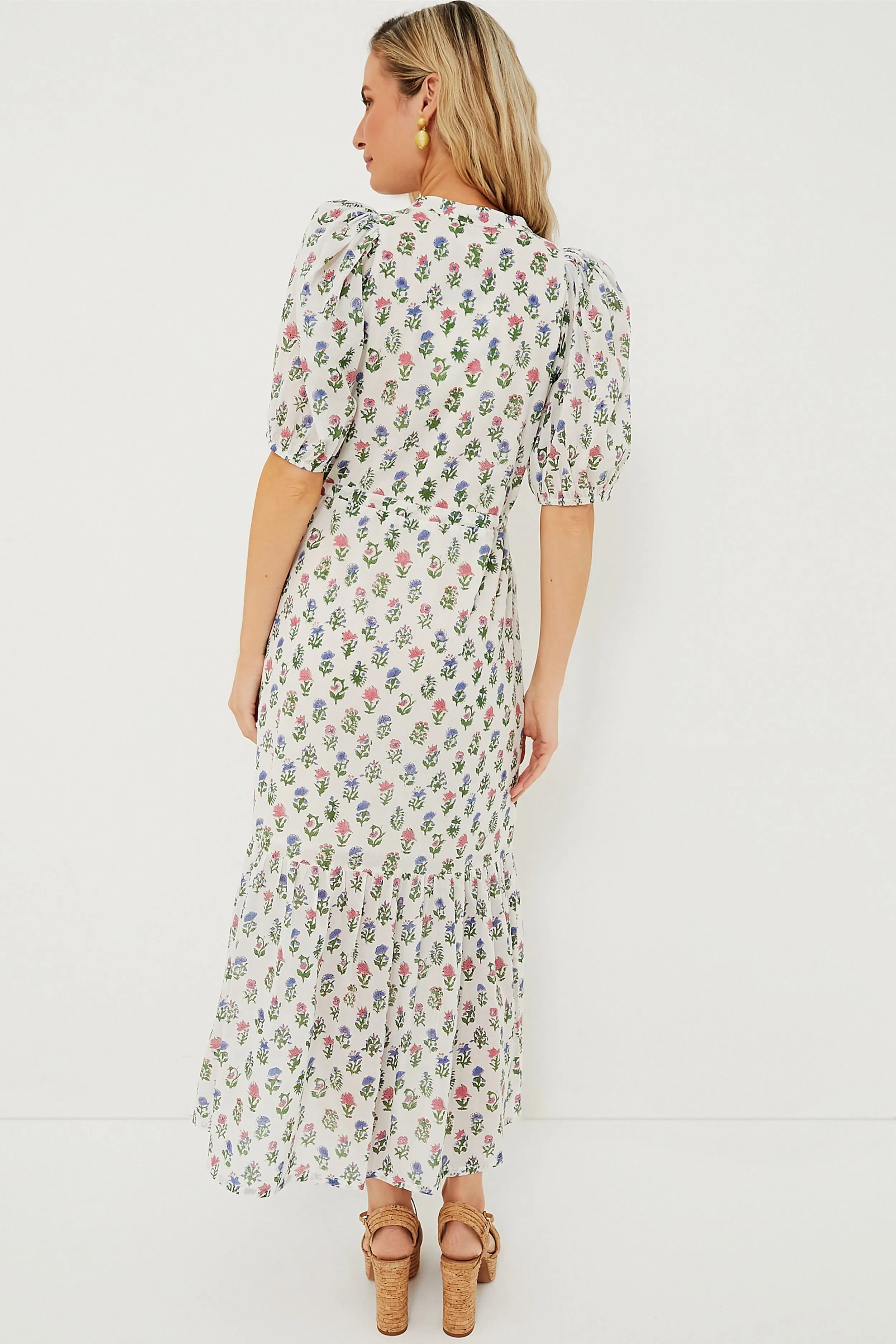 Exclusive Mixed Bouquet Organic Lucy Dress
