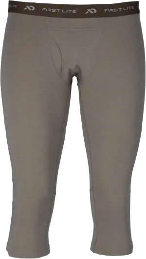 First Lite Men's Kiln Boot Top Bottom - Midweight Merino Wool Baselayer Camo Baselayer