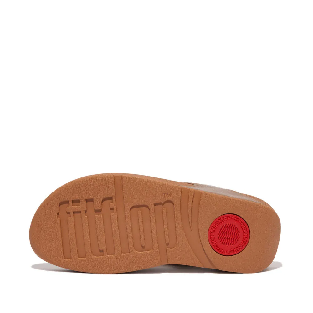 FitFlop Lulu Opul Toe-Post Sandals - Latte Tan