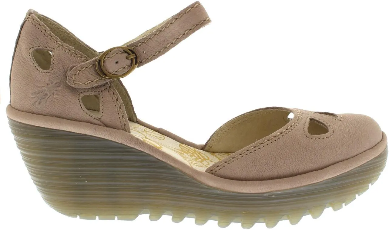 Fly London Women's Wedge Sandals Closed-Toe Pumps, US:5