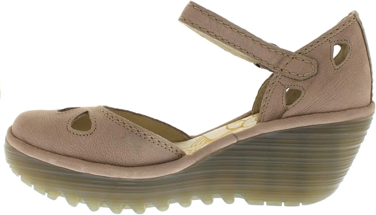 Fly London Women's Wedge Sandals Closed-Toe Pumps, US:5