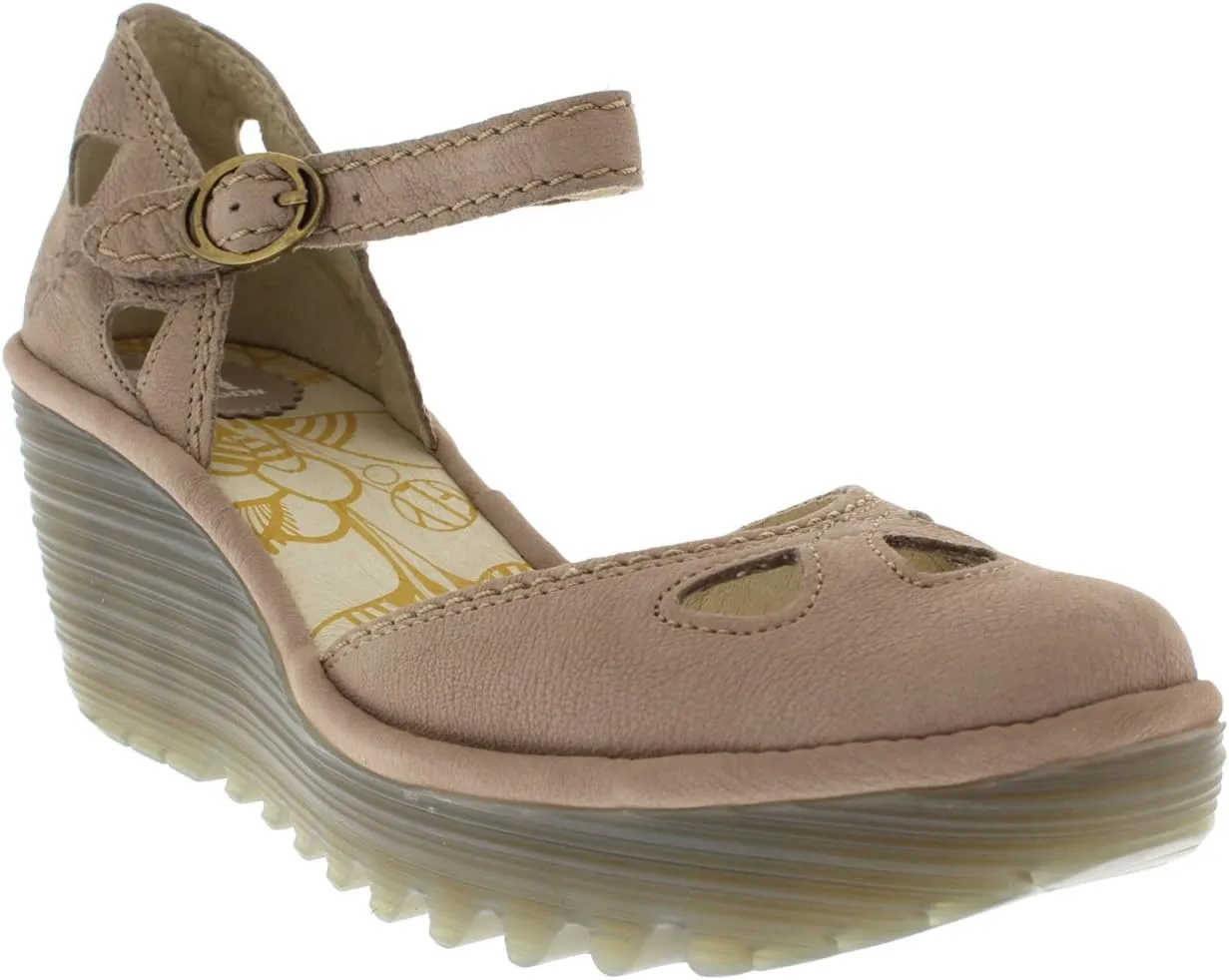 Fly London Women's Wedge Sandals Closed-Toe Pumps, US:5