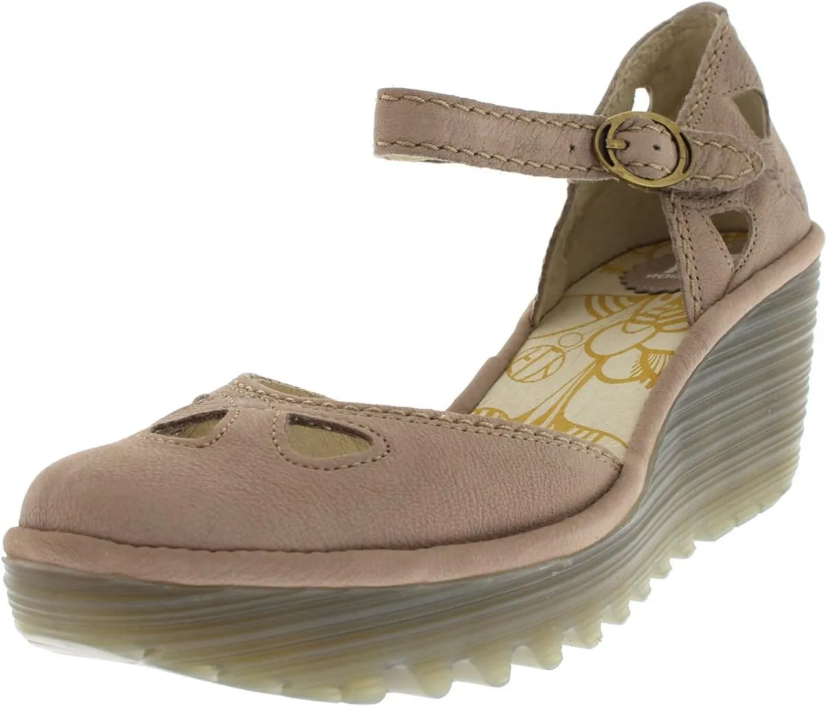 Fly London Women's Wedge Sandals Closed-Toe Pumps, US:5