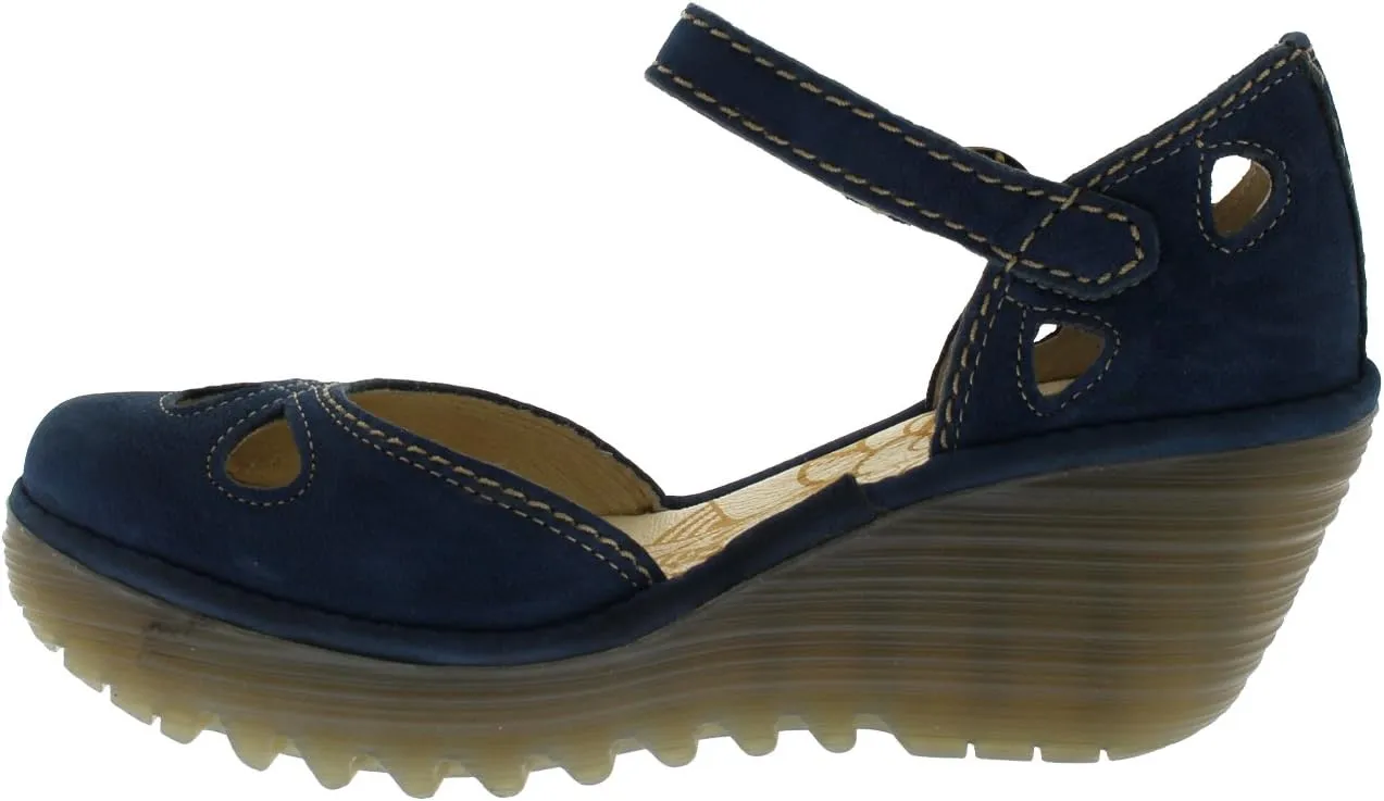 Fly London Women's Wedge Sandals Closed-Toe Pumps, US:5