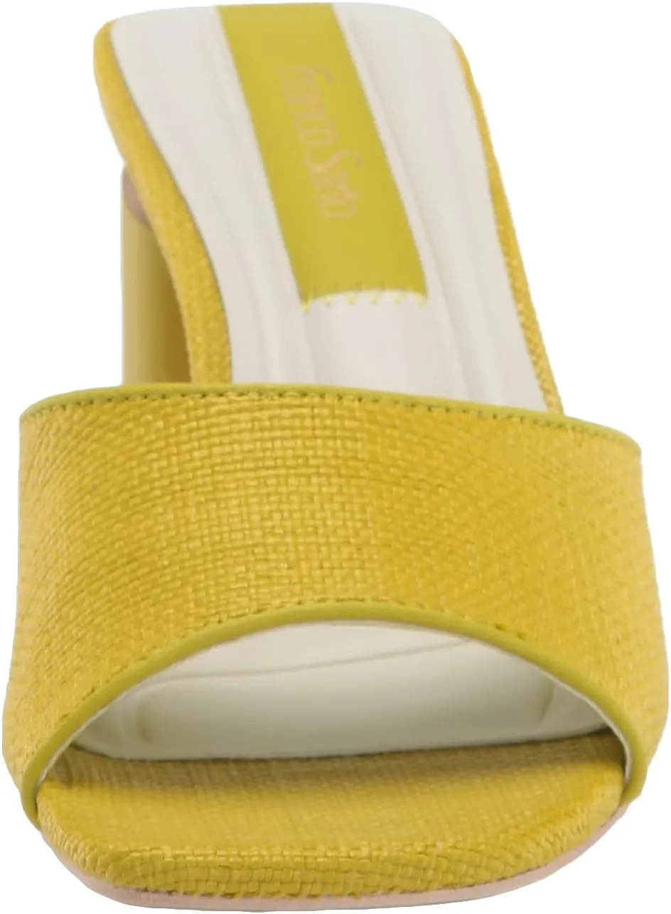 Franco Sarto Women's Linley Slide Sandals Heeled