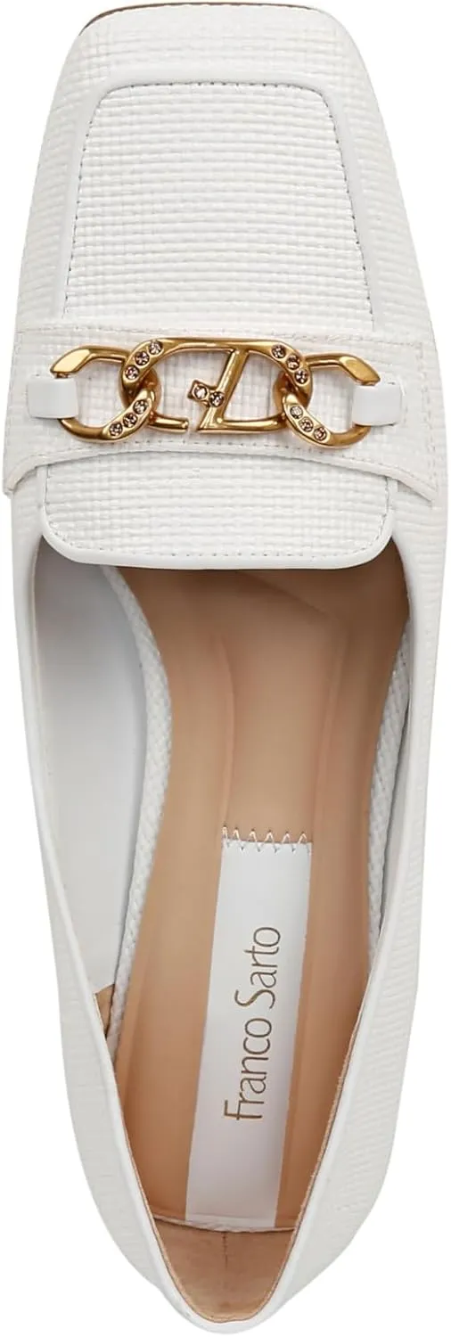 Franco Sarto Women's Tiari Slip on Square Toe Loafers