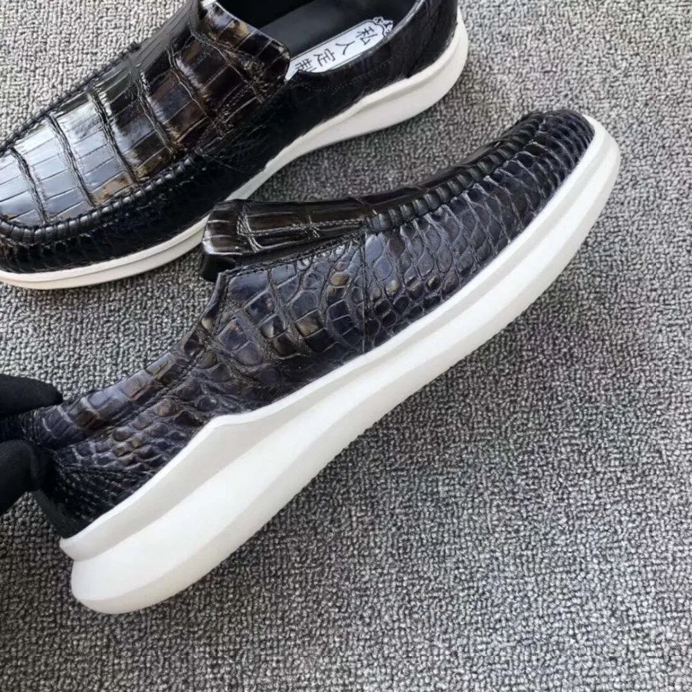 GENUINE CROCODILE LOAFERS