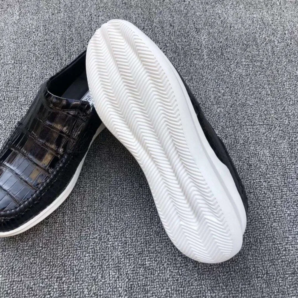 GENUINE CROCODILE LOAFERS