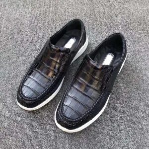 GENUINE CROCODILE LOAFERS