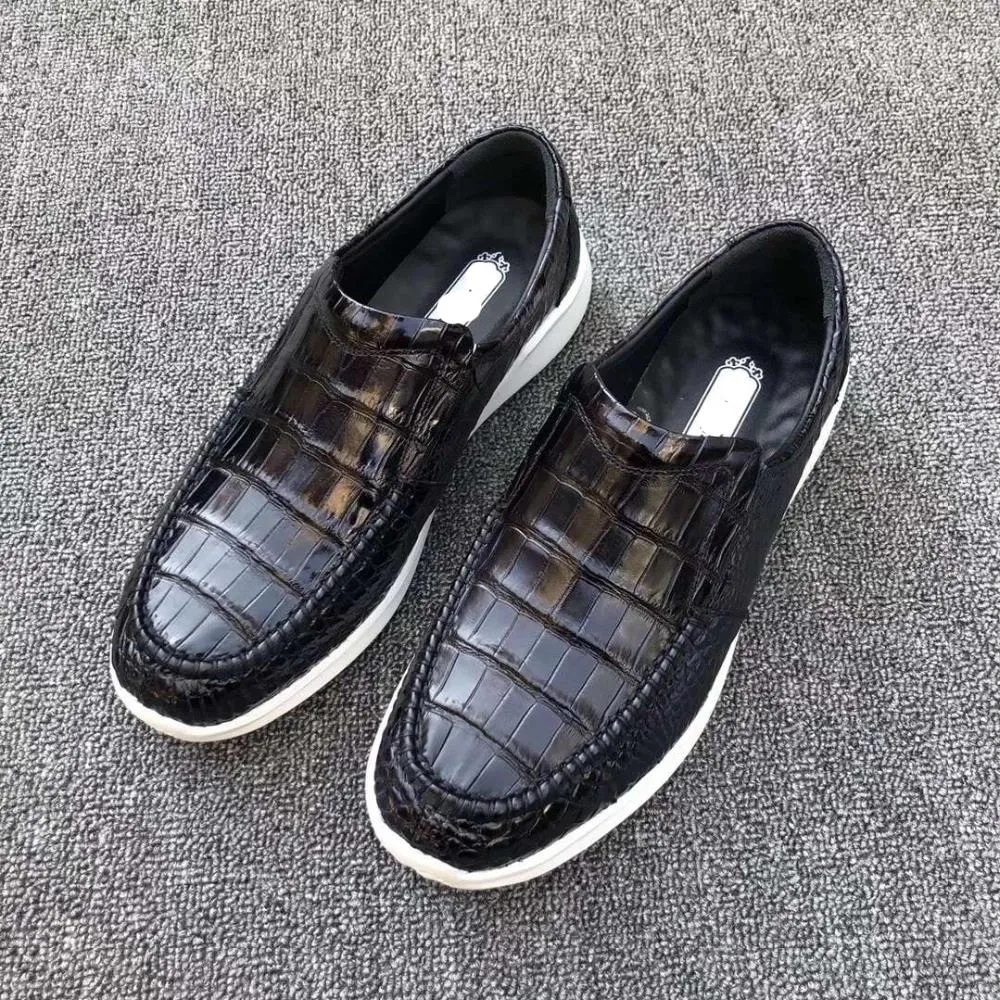 GENUINE CROCODILE LOAFERS