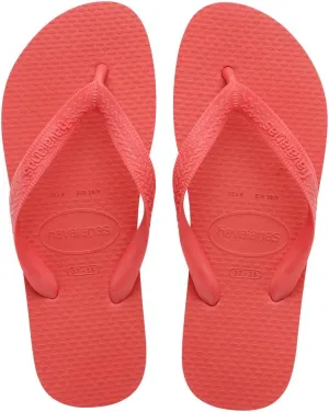 Havaianas Women's Color Flip Flops - Spring & Summer Style Sandals, Ruby Red, 9/10