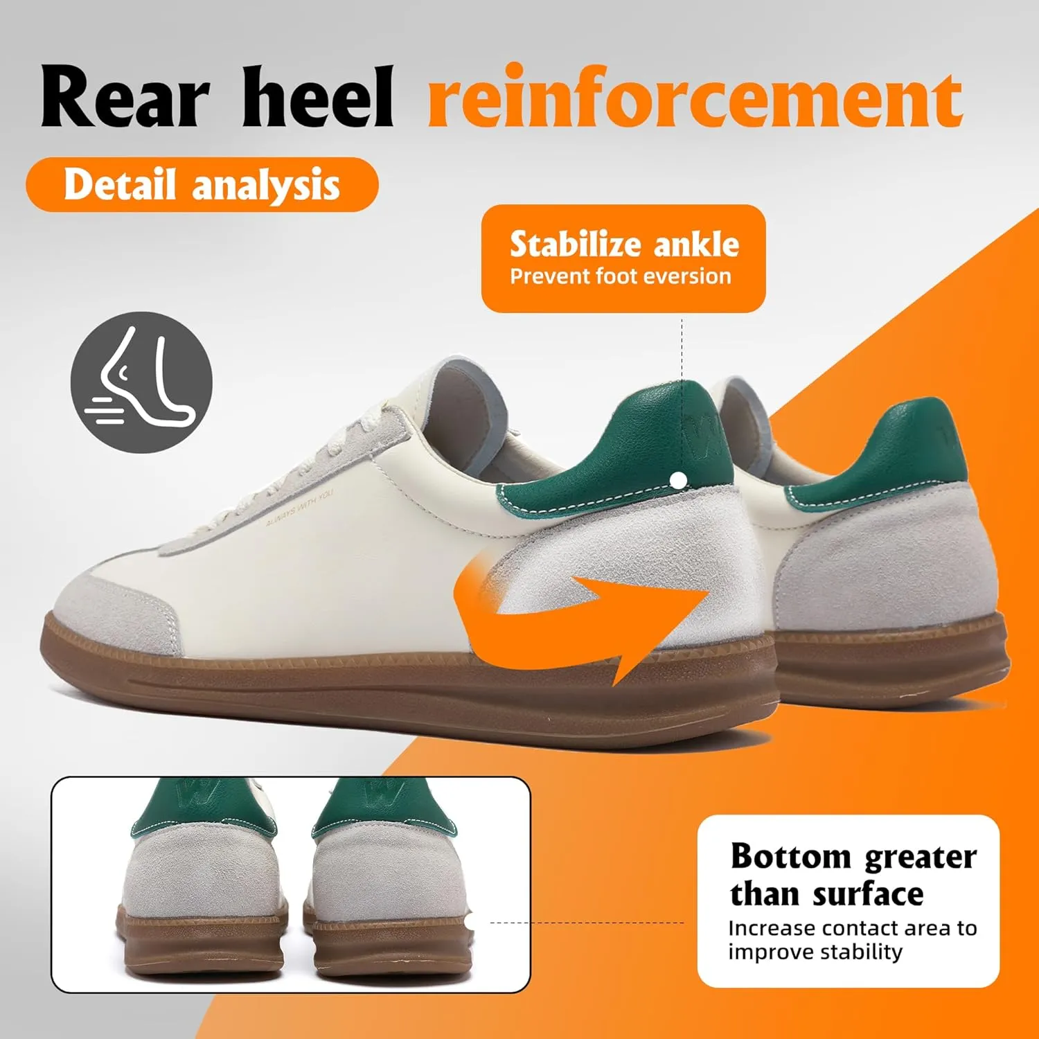 Hopelong Tennis Shoes Retro Leather Trainers Skateboarding Sneakers Shoes Casual Fashion Sneaker Lightweight for Women Men