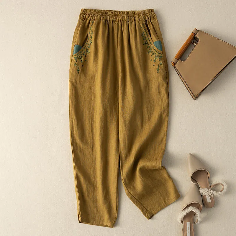 Hurry, ends soon - Pocket Flexible Printed Pants Mena™