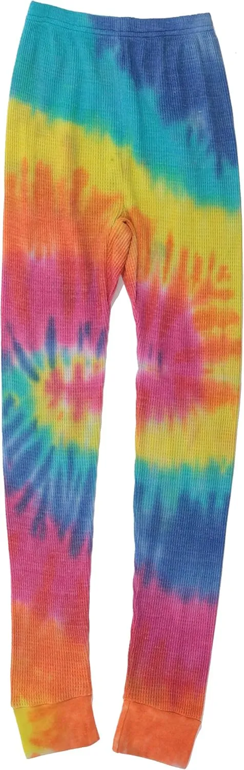 Just Love Tie Dye Mommy and Me Thermal Sets for Women & Children