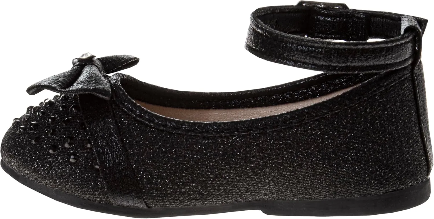 Kid Girls Flats Fashion Closed Toe Sandal - Strappy Ankle Buckle Flat Sandals