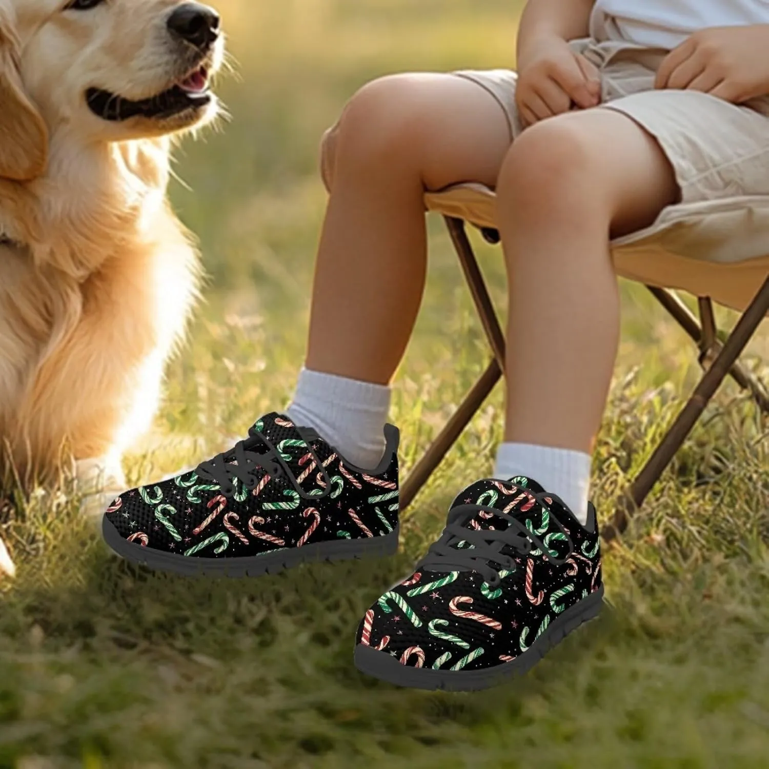 Kids Sneakers Comfy Zero-Drop Healthy Sole Sneakers Strap Athletic Walking Shoes Lightweight Minimalist Sneakers