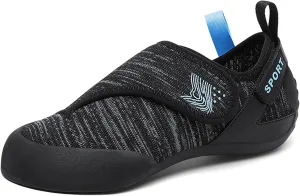 Ladies Rock Climbing Shoes, Non-Slip Indoor Climbing Shoes Mesh Breathable Climbing Sneakers for Womens Bouldering