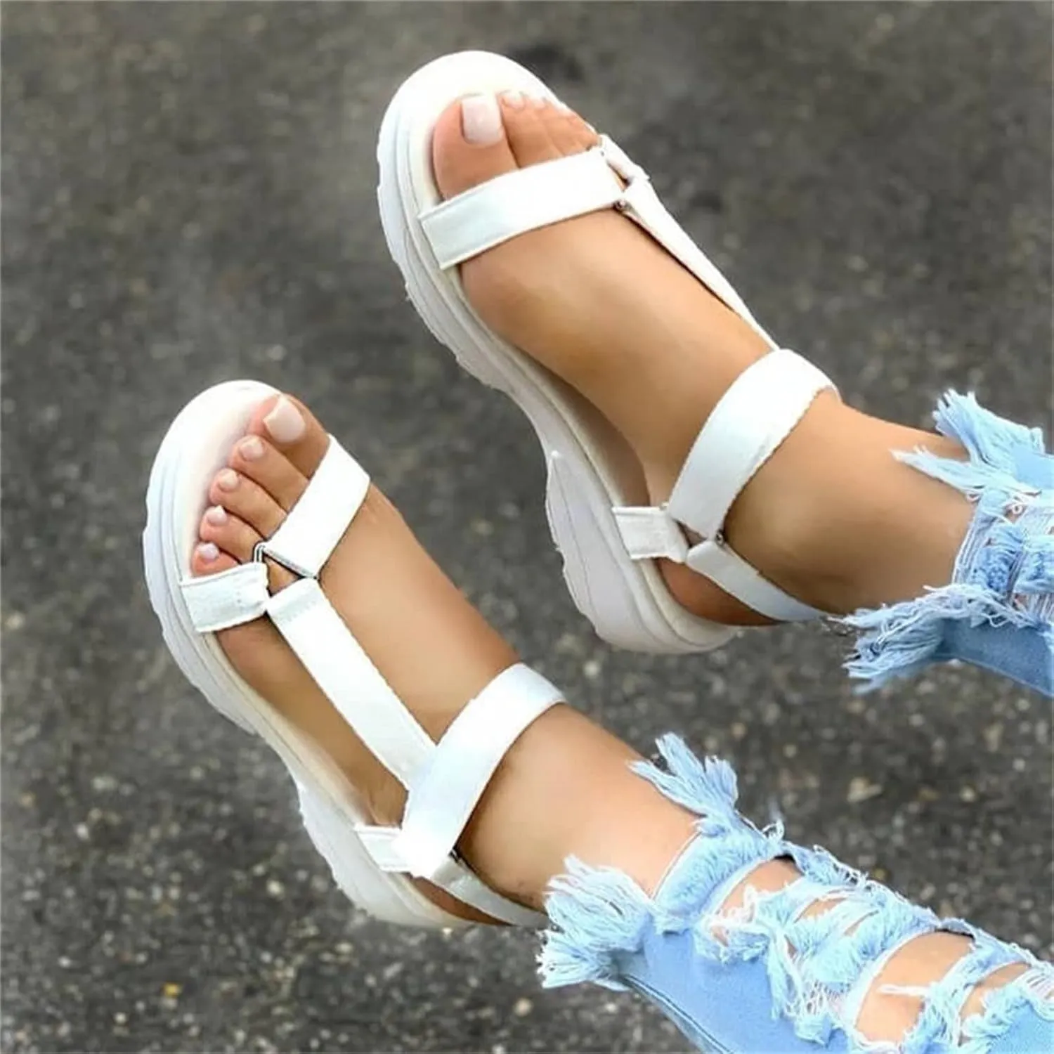 Ladmiple Sandals Women Dressy,Womens 2023 Boho Flats Sandal Open Toe Slippers Flip Flops Summer Casual Roman Beach Shoes