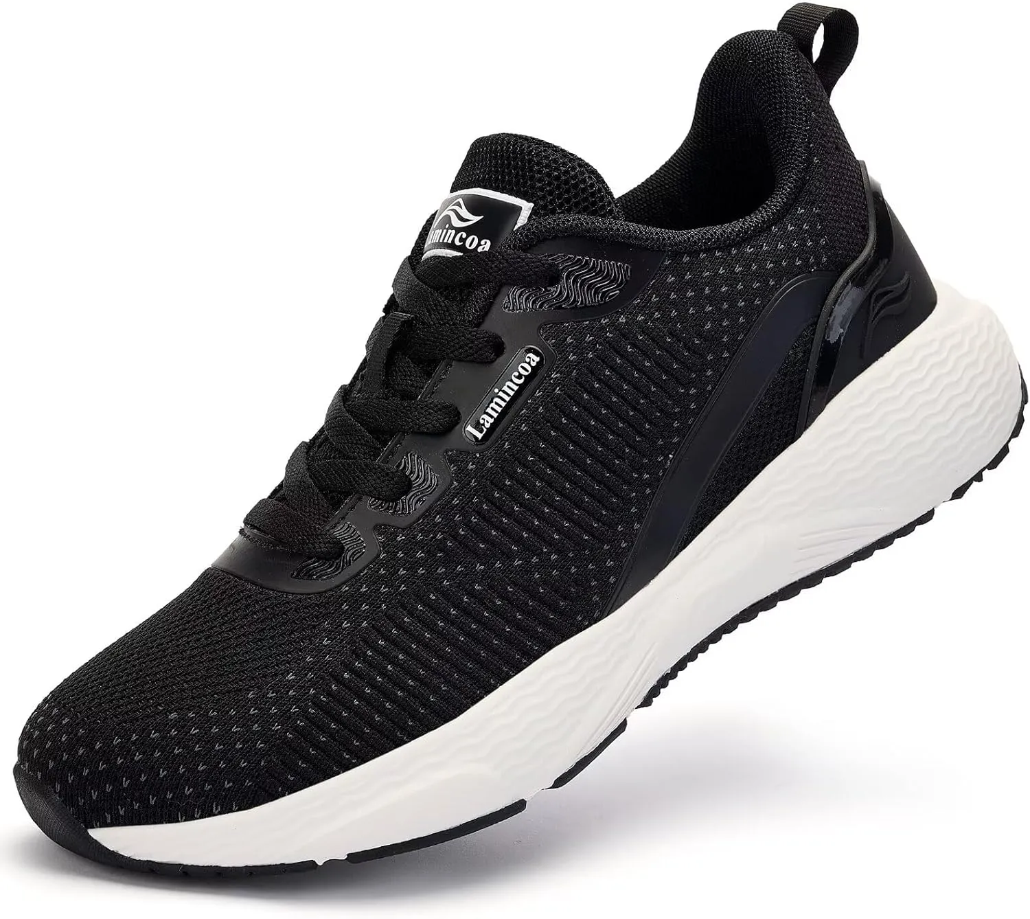 Lamincoa Womens Walking Shoes Lightweight Running Sneakers for Women Memory Foam Soft Women’s Tennis Shoes Breathable Mesh Shoes for Gym Workout Sports