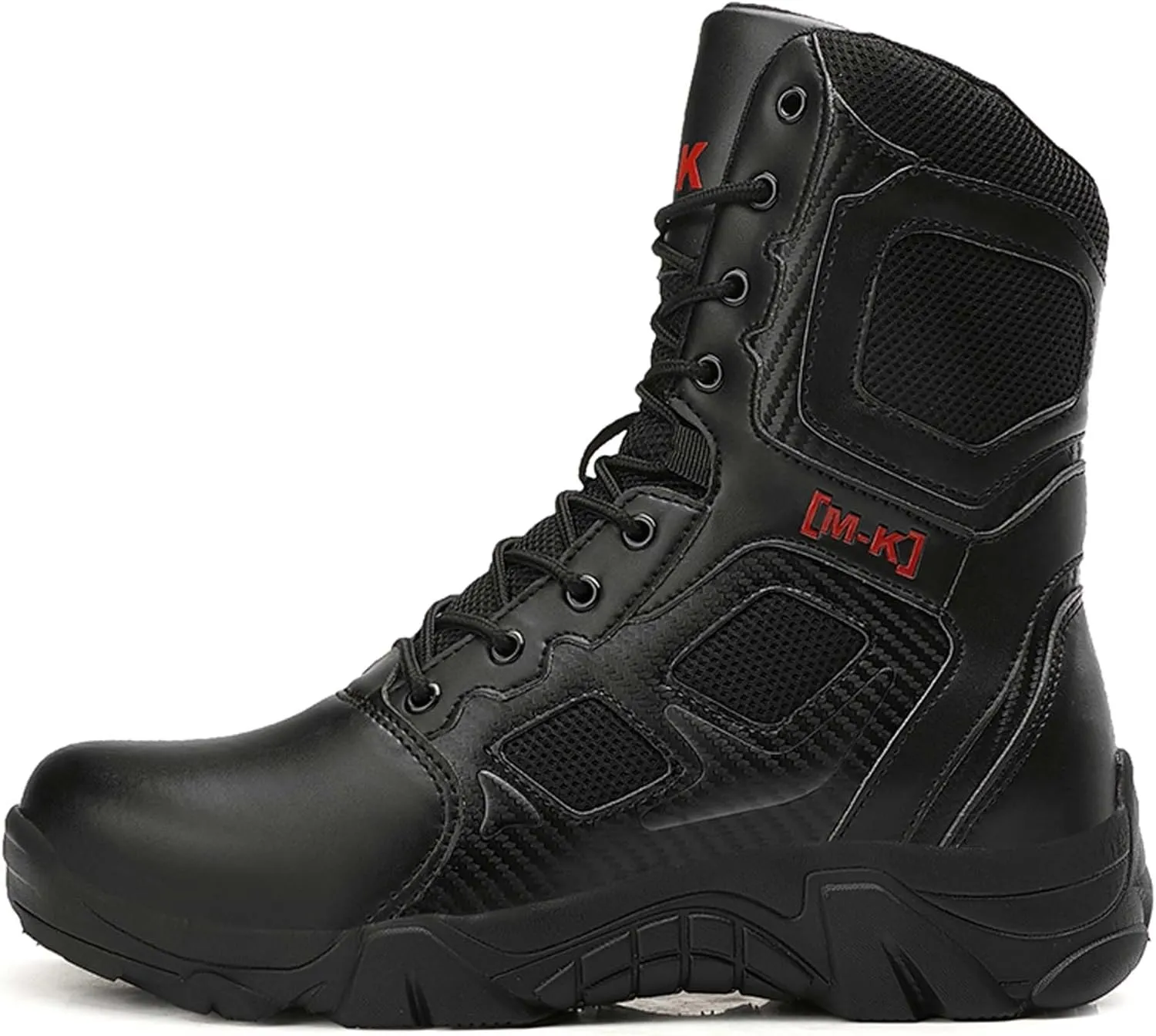 Large size field training, battlefield training, military boots, combat boots, snow boots, men's shoesSteel toe shoes