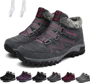 LELEBEAR Winter Boots for Women Waterproof Snow Non Slip, Winter Thermal High Top Boots of Women And Men