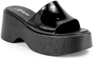 Liliana Open Toe Retro Platform Wedge Sandal - Comfortable Vintage Style Women's High Heel Sandal for Summer Fashion, ONG-1