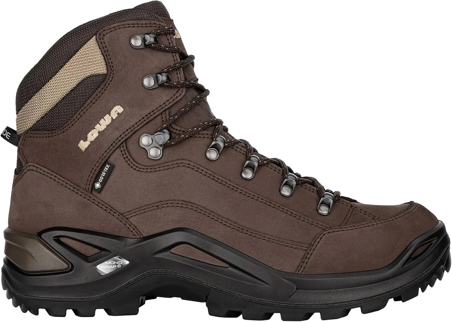 LOWA Unisex's Sneakers Hiking Shoes, Brown, 43.5 EU