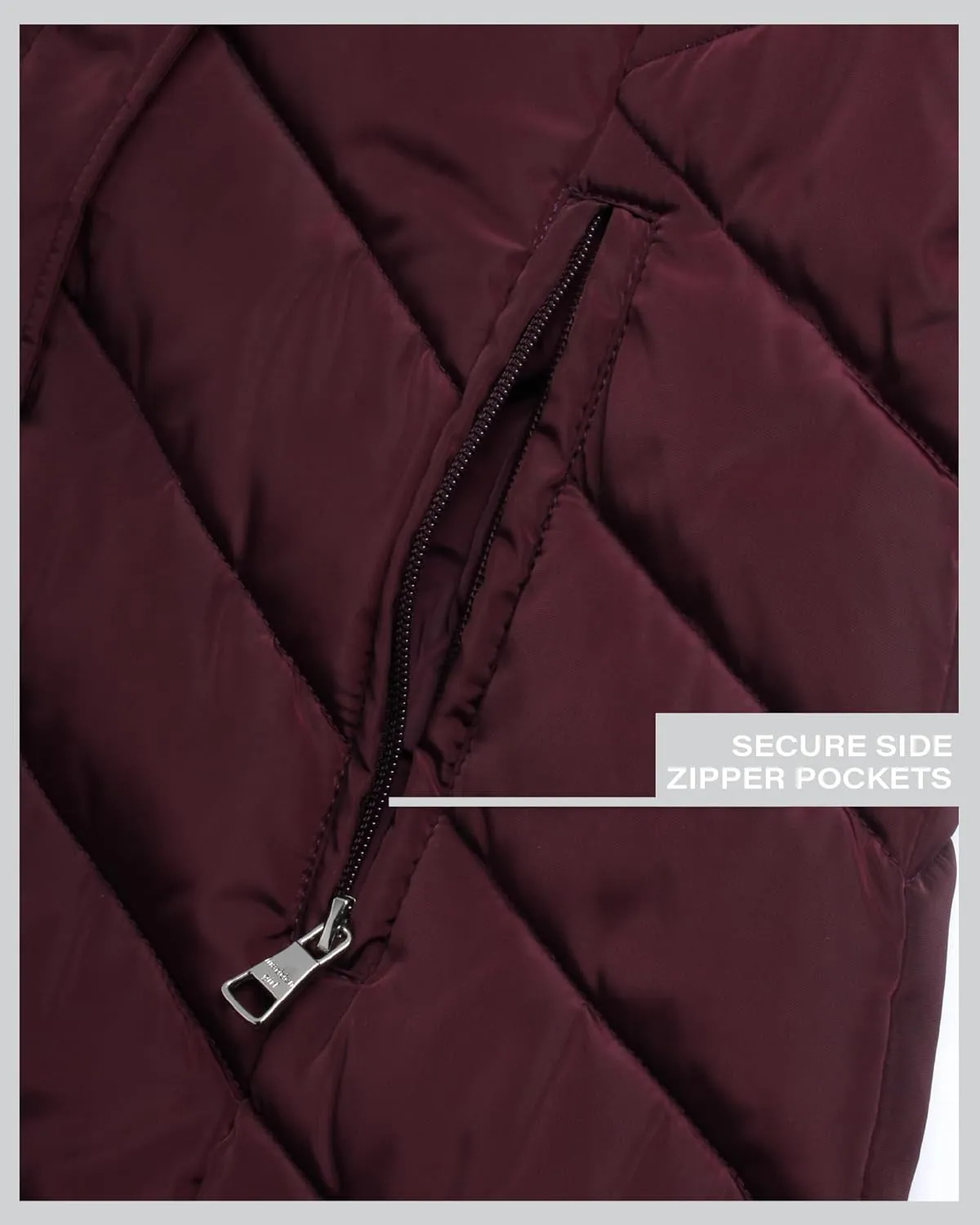 Madden Girl Women's Maxi Puffer Jacket - Long Quilted Puffer Coat (Sizes: S-3X)
