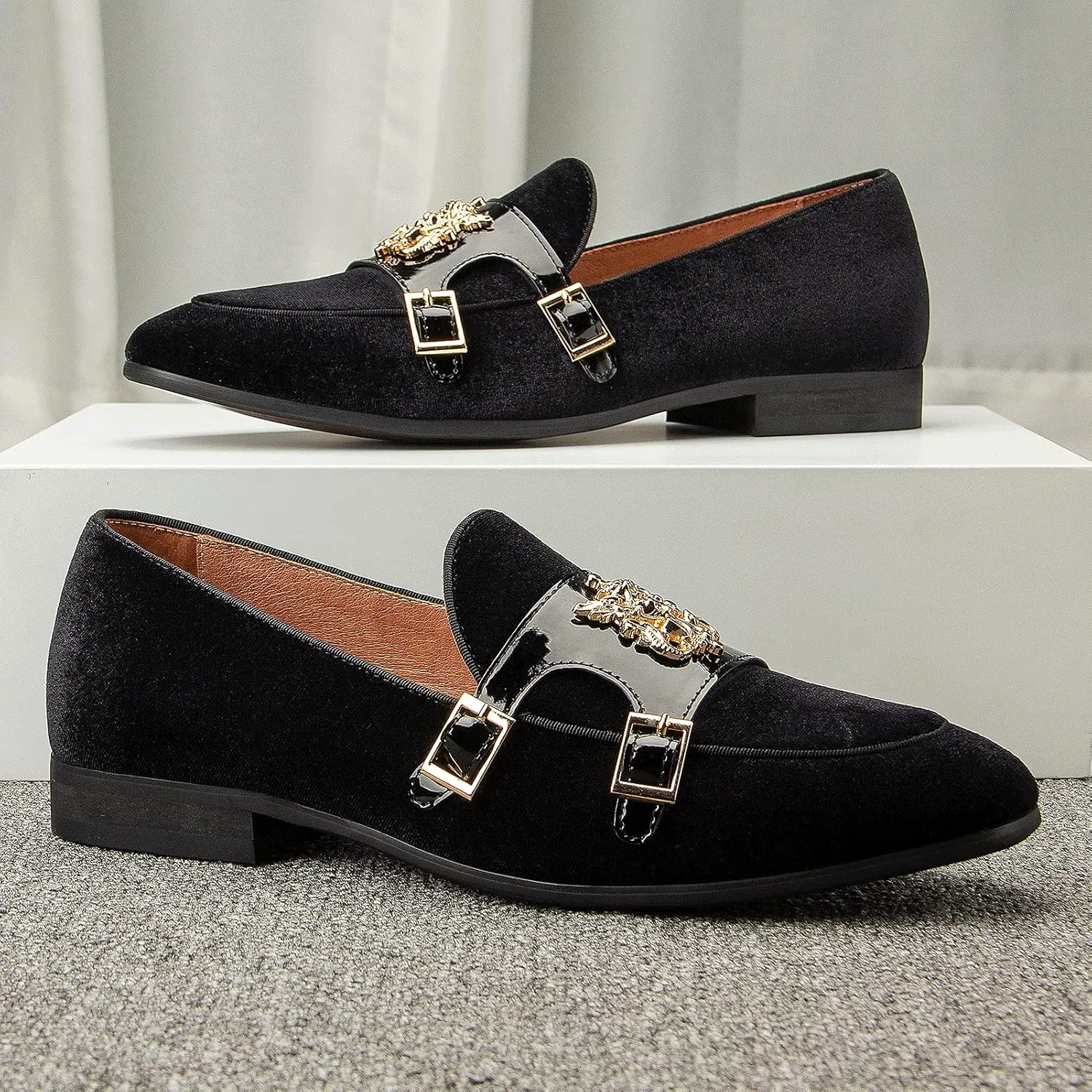 Meijiana Men's Classic Loafers - Wedding & Party Shoes