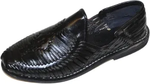 Men Genuine Authentic Leather Closed Toe Mexican huarches Sandal