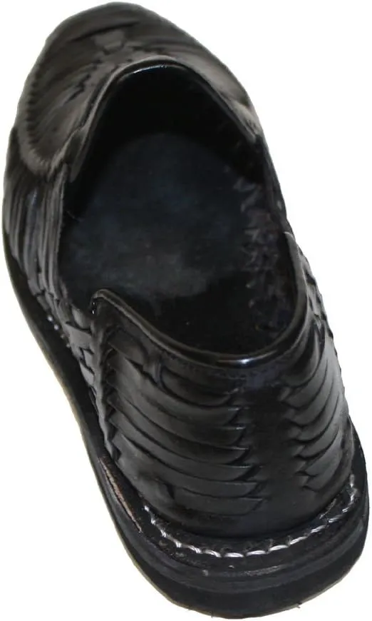 Men Genuine Authentic Leather Closed Toe Mexican huarches Sandal