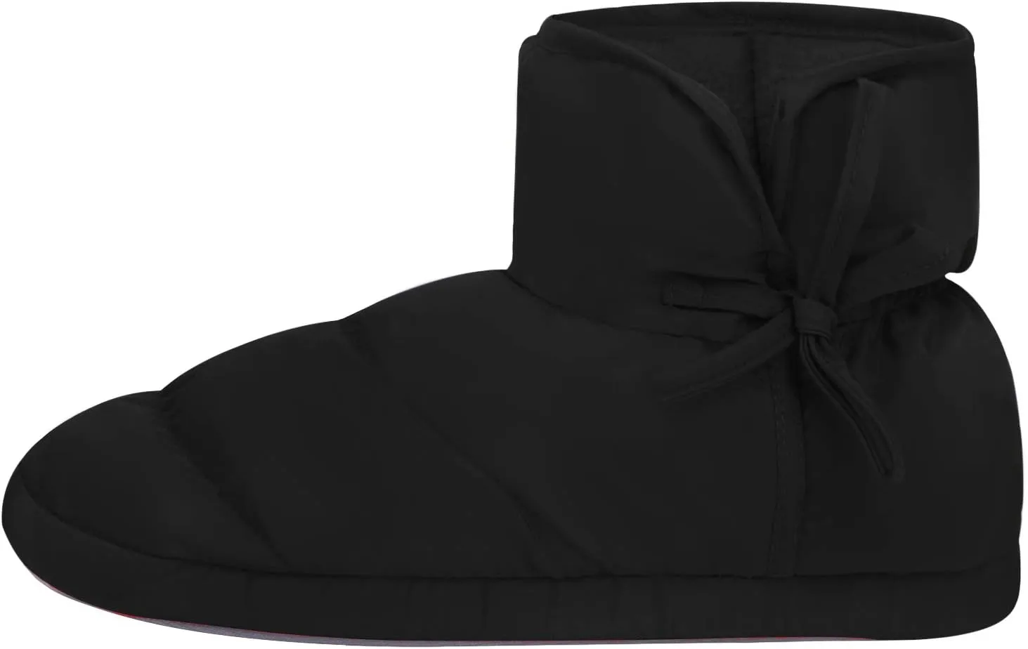 Men Women Thermal Fleece Lined Slippers Teenagers Winter Thick Padded High-Top Boots Bedroom House Booties Indoor Outdoor Anti-Slip Ankle Boots Footwear Pull on Shoes