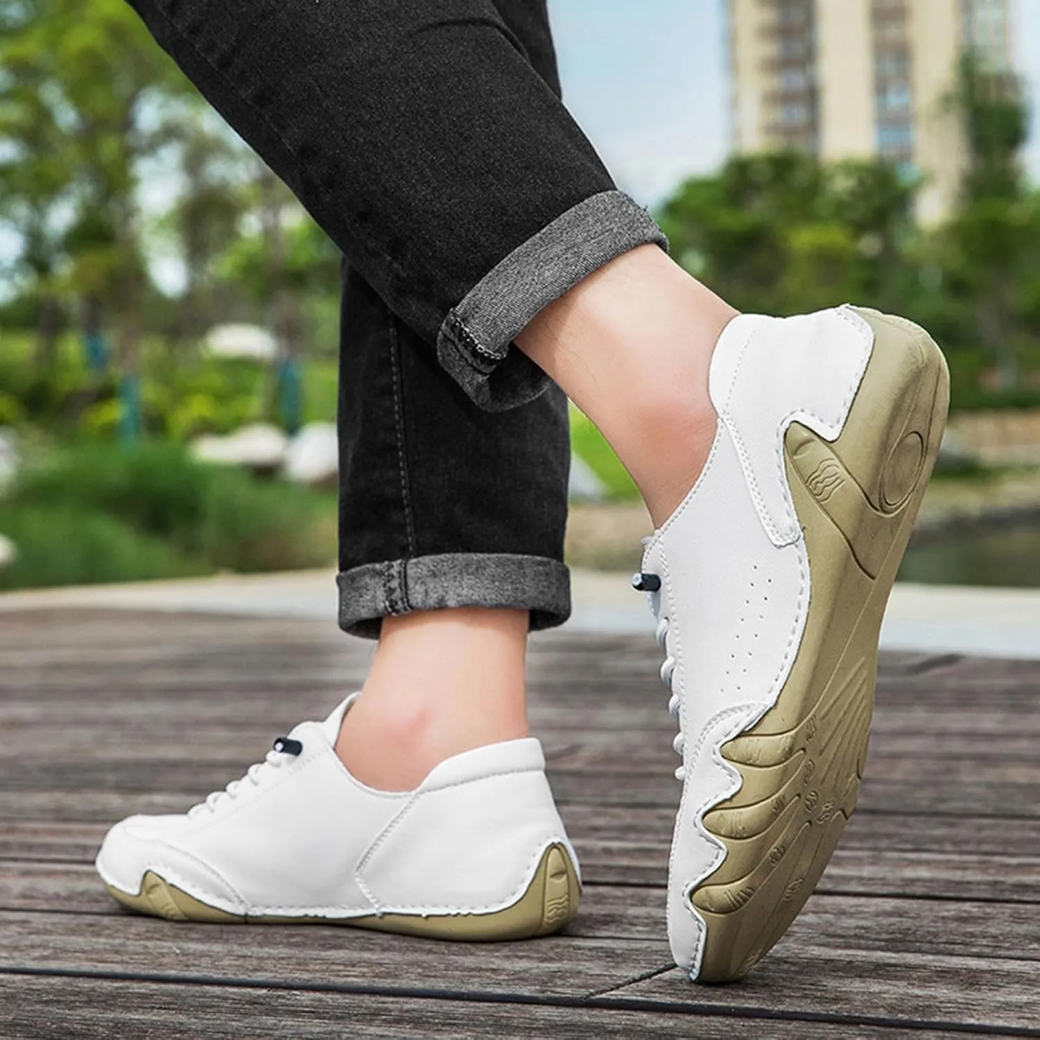 Men's Barefoot Shoes Vogany Breathable Orthopaedic Ergonomic Orthopaedic Barefoot Shoes Sneaker