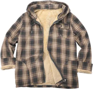 Men's Flannel Jackets Sweater Sweater Button Color with Plush Block Turtleneck Men's Soft Warm Coat for Men with