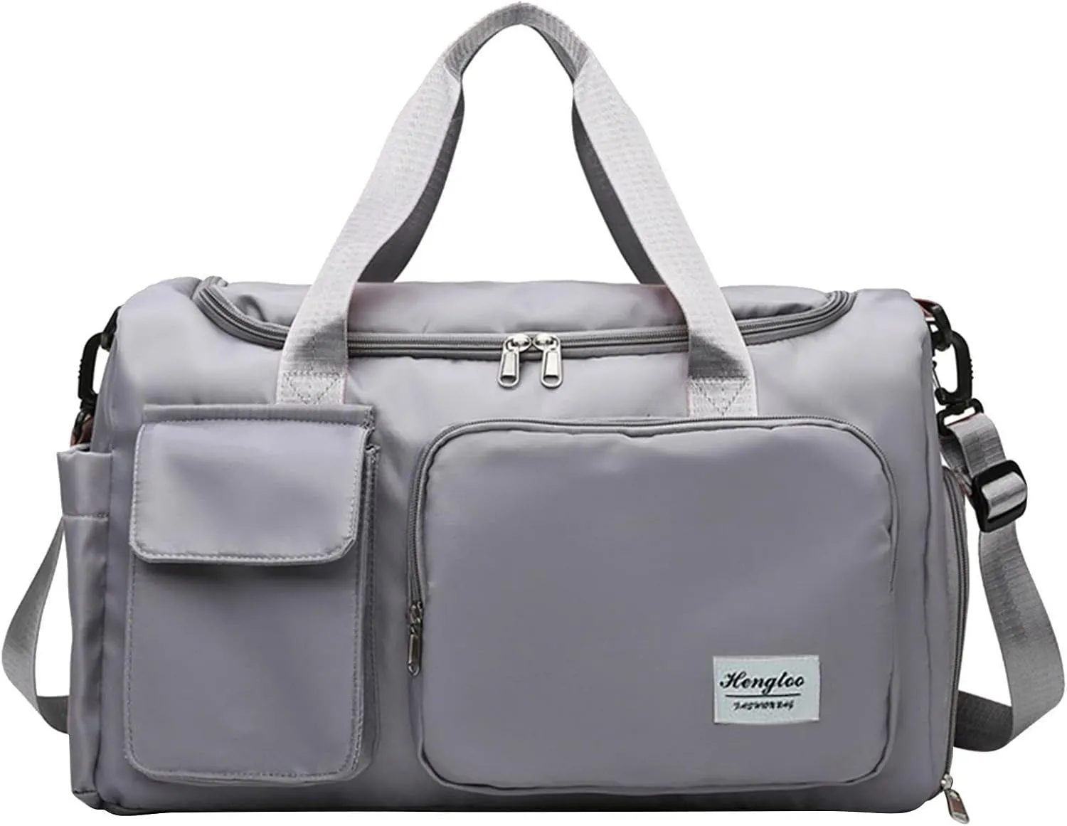 Mens Gym Bag with Shoes Compartment,28L Waterproof Duffel Bag,Duffle Bag for Workout Travel Sports Yoga