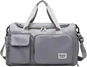 Mens Gym Bag with Shoes Compartment,28L Waterproof Duffel Bag,Duffle Bag for Workout Travel Sports Yoga