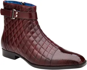 Men's R80 Libero Genuine Ostrich Leg and Quilted Leather Boot