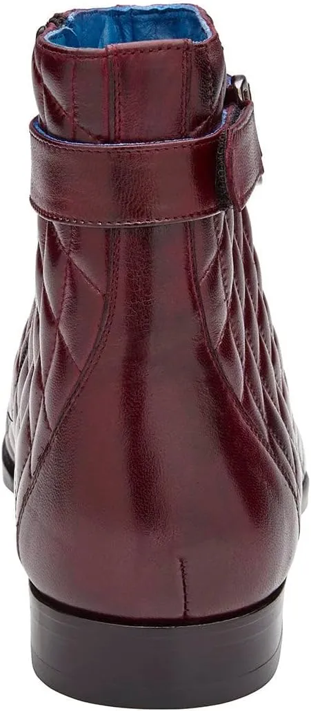 Men's R80 Libero Genuine Ostrich Leg and Quilted Leather Boot