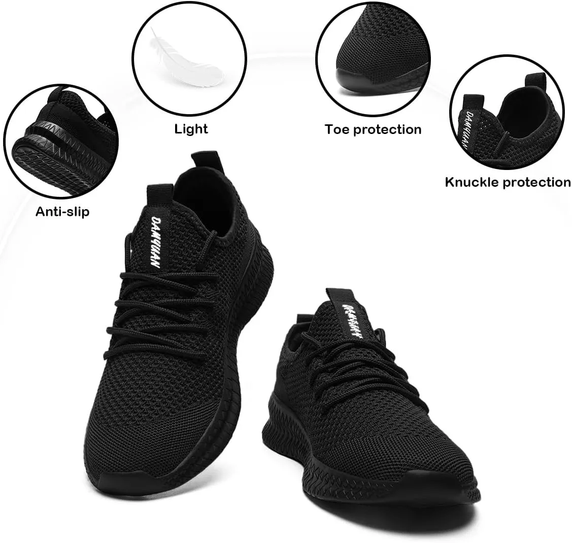 Men's Shoes Running Walking Sneakers Casual Tennis Slip on Shoes Lightweight Breathable Fashion Comfortable Workout Athletic for Shoes Gym Sport