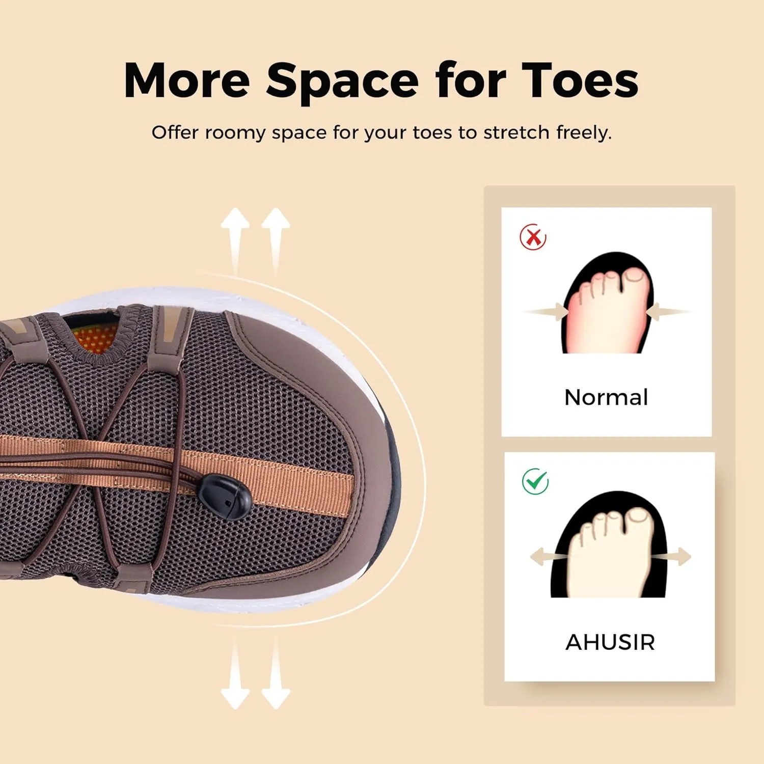 Mens Summer Hiking Sandals Closed Toe Wide Width Walking Water Shoes Comfortable Recovery Fisherman Sport Sandals