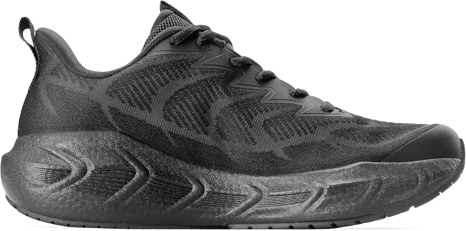 Men's Walking Running Tennis Shoes Comfortable Breathable Lightweight Cushioning Non-Slip Fashion Sneakers for Athletic Gym Workout
