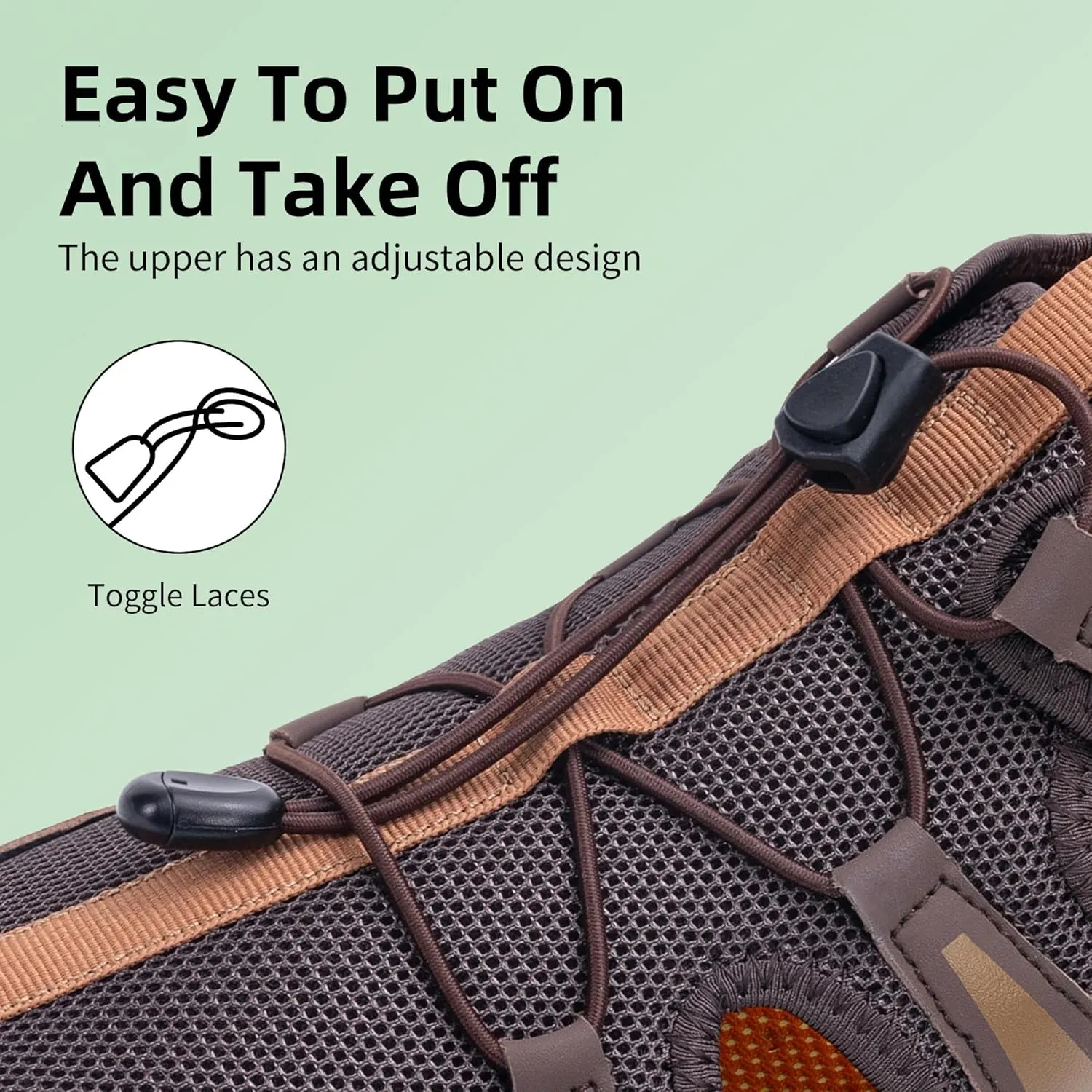 Mens Wide Hiking Sandal Summer Water Shoes Outdoor Athletic Recovery Sandals Closed Toe Walking Shoes US 8-13