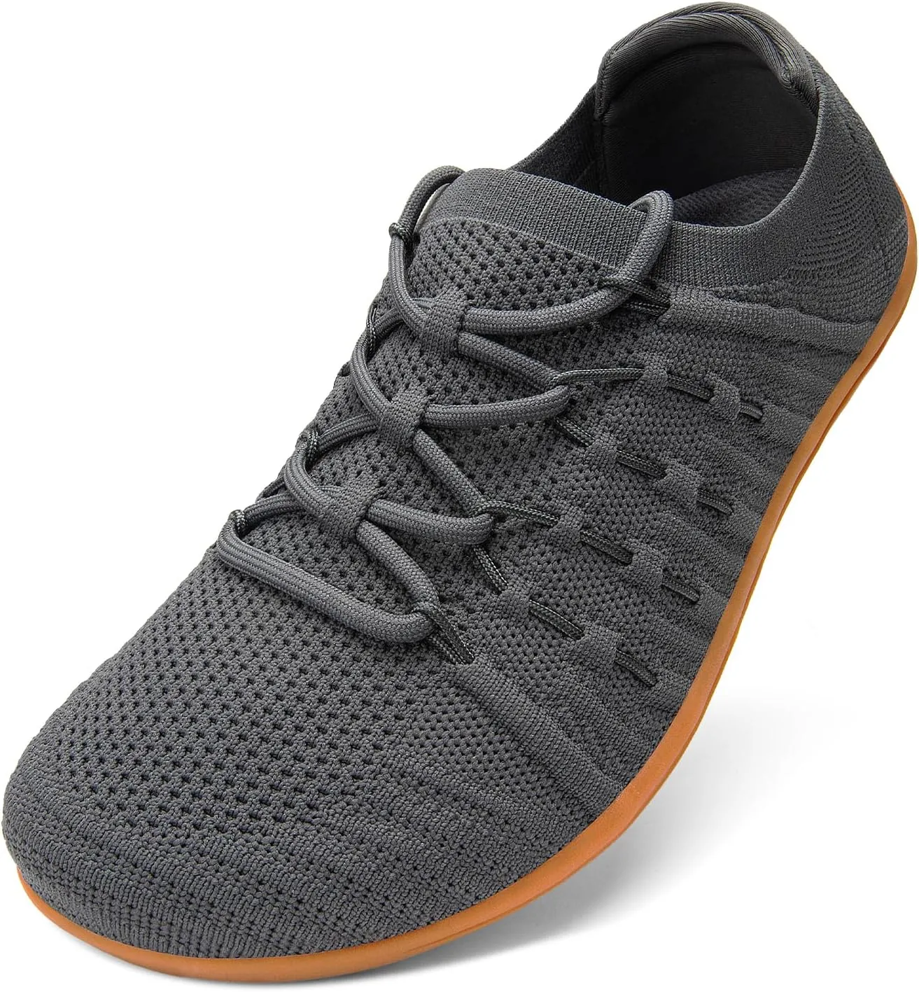Mens Wide Toe Box Barefoot Shoes Mesh Breathable Zero Drop Minimalist Summer Walking Sneakers Zapatos Casuales para Hombre